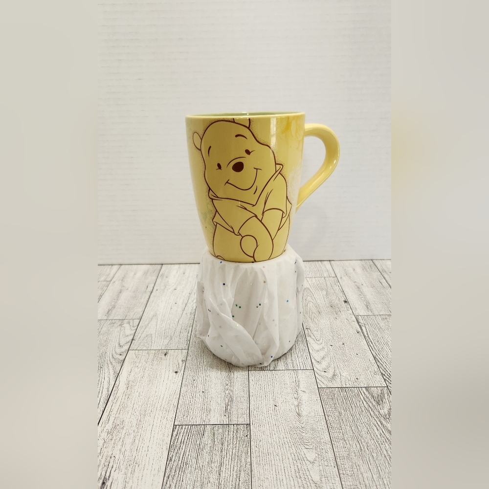 Winnie the Pooh coffee mug.